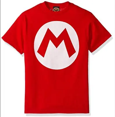 Super Mario Logo Red T Shirt Age 3 Years - 2 XL • £8.49