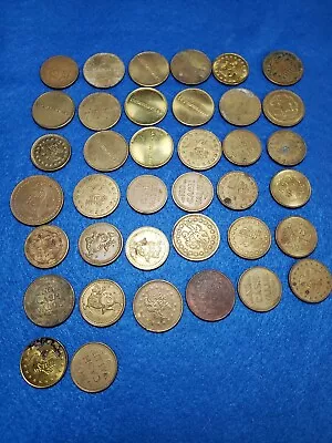 Lot Of 38 Arcade Game Tokens Eagle (many Styles) Wizard S & S Amusement Star • $25