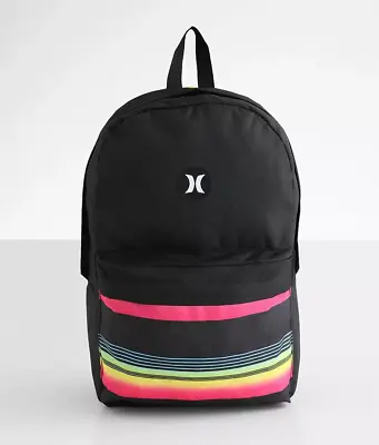 HURLEY BACKPACK CHARCOAL HEATHER W/ MULTI 9A7109 G9B / 15  Laptop Sleeve NWT $40 • $24