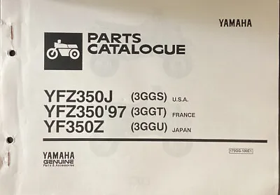 Yamaha Genuine-parts Book  YFZ350J 1997  BANSHEE • $45