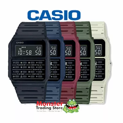 Casio Calculator Watch Ca53 Ca-53 Ca-53wfca53wf Vintage Retro Unisex Databank • $44.95