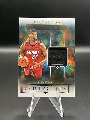 2023-24 Panini Origins Jimmy Butler Origins Memorabilia Game Worn Miami Heat • $9.99