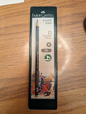 10 Of 12 Faber Castell 9000 3H Graphite Pencils • $4.99