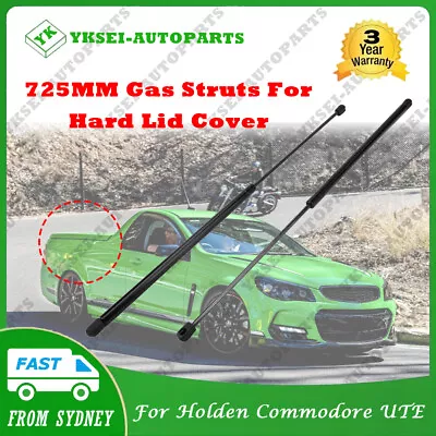 725mm Pair Gas Struts Hard Lid Cover Rear Suit For Commodore VU VY VZ VE VF Ute • $35.99