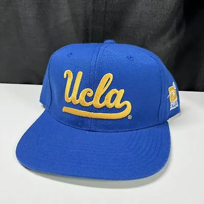 Vintage 90s Sports Specialties UCLA Bruins Snapback Hat Cap Blue Script NCAA LA • $100