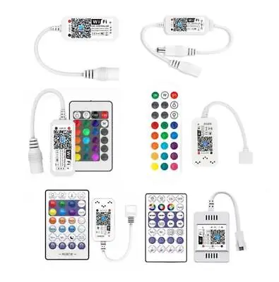 Magic Home WIFI RGB RGBW RGB+CCT LED Strip Controller APP Bluetooth IR RF Remote • $6.59