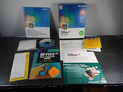 Microsoft Office XP Standard Academic Version 2002 PC Computer Software Complete • $24.99