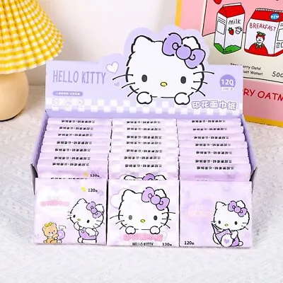 3 X Packs Cute Sanrio Hello Kitty Travel Pocket Tissues New • $9.99