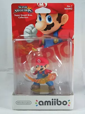 $80 • Buy Nintendo Amiibo - Mario With Fireball - Super Smash Bros. - No. 1