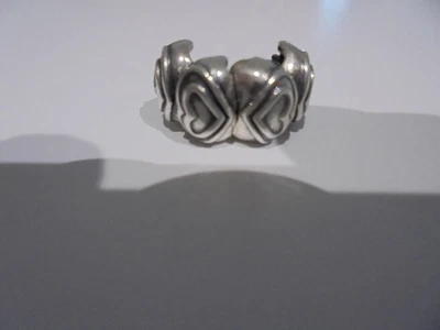 £10.50 • Buy Pandora Silver Heart Charm Engraving  Opening Clasp Style  