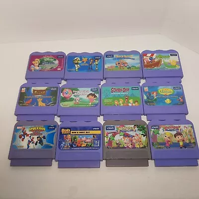 $21.50 • Buy Lot Of 12 Vtech VSmile Learning System Games Cartridges Untested