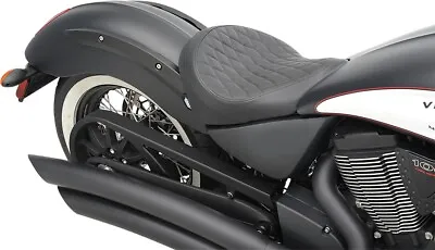 Drag Specialties [0810-1601] Low Profile Solo Seat Diamond Stitch • $372.95