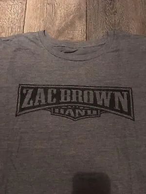 Country Music Singer Group ZAC BROWN BAND T-Shirt JACK DANIELS 2XL Men’s Women’s • $33