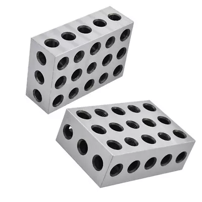 1 Matched Pair 2-4-6 Blocks 23 Holes .0002  Machinist Precision 246 Jig • $70.99