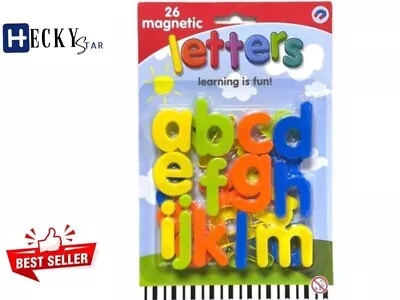 £2.98 • Buy Kids Learning Teaching MAGNETIC Toy Letters & Numbers Fridge Magnets Alphabet
