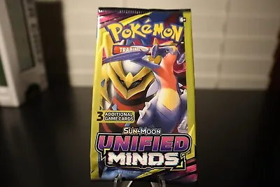 Pokemon 2019 S&M Unified Minds 3 Card Booster Pack Unweighed  • $3.95