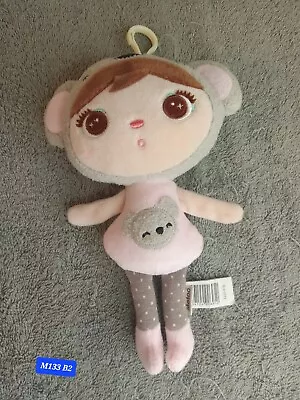 Me Too Girl Plush Doll Pink & Gray Koala Costume Metoo  So Cute  9  Inc  • $14