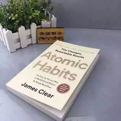 Atomic Habits By James Clear Build Good Habits & Break Bad Ones (Paperback) • £5.18