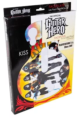 $9.99 • Buy KISS GUITAR HERO FACEPLATE LOVE GUN Les Paul Controller Playstation 3 Xbox 360