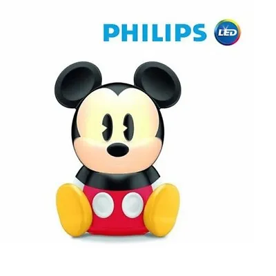 £19.99 • Buy Philips Disney Mickey Mouse Imaginative Lighting USB Charging Night Light