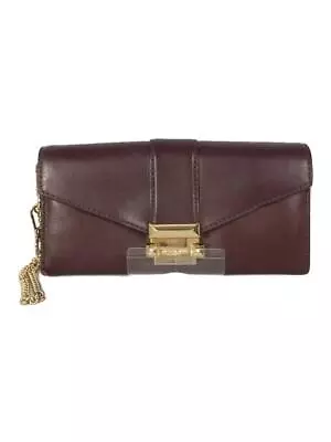 Michael Kors Long Wallet / Leather / Bordeaux / Ladies / • $86.76