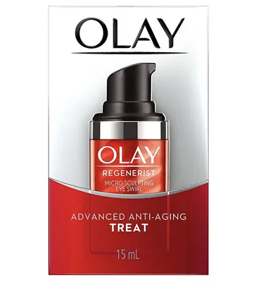 $37.69 • Buy Olay Regenerist Anti Aging Eye Cream Micro Sculpting Swirl Treat 0.5 Oz Ea 2pack