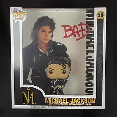 Funko POP! Michael Jackson ~ BAD Album Cover #56 ~ Brand New! • $49.95