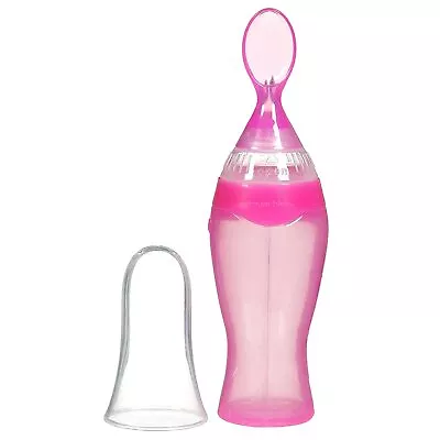 NEW - Munchkin - Easy Squeezy Spoon - Pink • $7.60