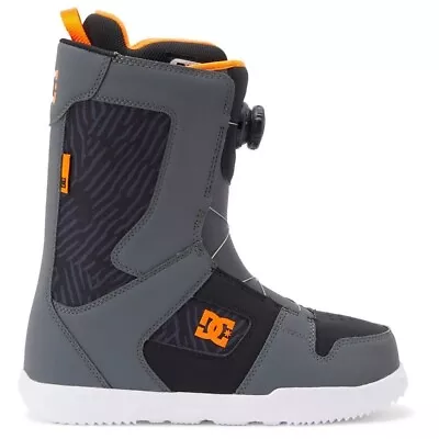 Brand New Mens 2024 DC Phase BOA Snowboard Boot Grey/ Black/ Orange • $150