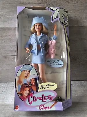 Vtg 1996 Clueless Cher Doll W/ ALL ACCESSORIES Movie TV Show Barbie 90s Mattel • $102.58