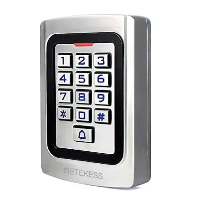 Access Control Keypad IP68 Waterproof Metal PIN Code RFID 125KHz2000 Users • £48.99