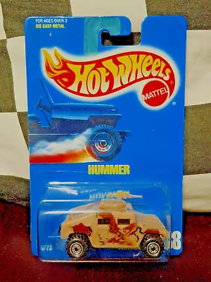 Hot Wheels Military Hummer Collector # 188 Blue Card NIP • $7.97