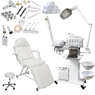 $1298.88 • Buy 13 In 1 Microdermabrasion Facial Machine Stationary Bed Chair Salon Equipment