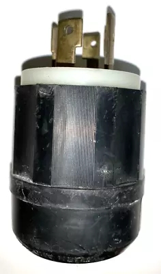 Leviton Locking Male Plug 2721 L15-30 30 Amp 250 Vac 4 Prong 3 Phase 8-14 Awg • $15