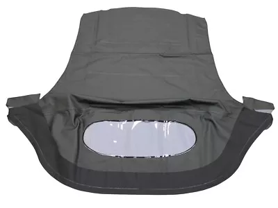 Mitsubishi Eclipse 1995-99 Convertible Top & Plastic Window BLACK TWILL VINYL • $231.57