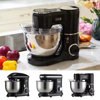 6 Speed Cake Electric Stand Mixer Food Multi Mixing Bowl Blender Dough Beater UK • £79.95