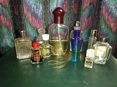 Vintage Perfume And Cologne Lot. 1940s-1990s Mixed Lot  • $50