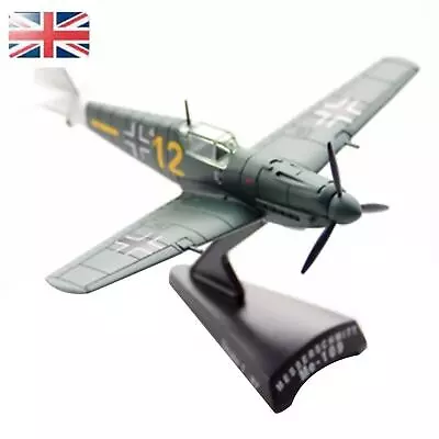 1:100 Scale Germany Messerschmitt BF109E Fighter Aircraft Alloy Model Display • £26.34