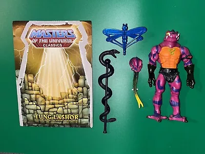 Masters Of The Universe Classics Tung Lashor Loose Complete MOTUC MOTU Mattel • $40.51