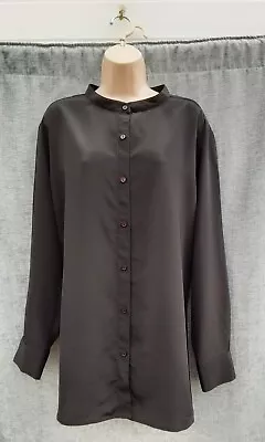 Black Blouse/shirtcasualsmart50s60s70s80s90s Vintage Stylesize 26 • £6.99