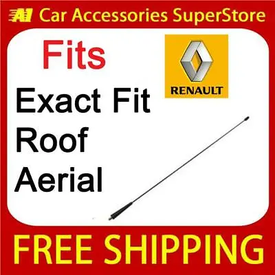 £6.99 • Buy Renault Traffic Replacement Front Roof Car Radio Aerial Arial Whip Mast Antenna