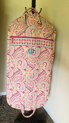 Vera Bradley Garment Bag Travel Carry On Pink Paisley • $50