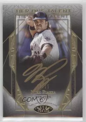 2022 Topps Tier One Talent Bronze Ink /25 Mike Piazza #T1TA-MP Auto HOF • $114.10