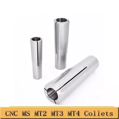 Morse Taper Cone Spring Collet Chuck Silver Color Milling Cutter Clamp Tool • $14.99