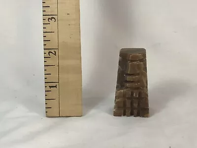 Brown Tan Onyx Marble Stone Pawn Chess Piece • $7