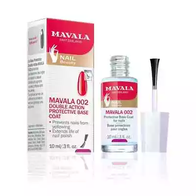 *1-Pack* Mavala 002 Double Action Protective Base Coat Prevents Stains 10 ML • $12.99