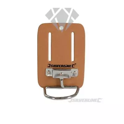 Silverline Heavy Duty Hammer Holder Leather Tool Belt CB06 • £5.88