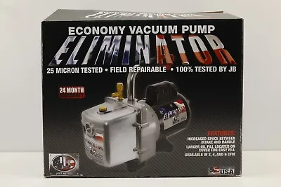 JB Industries DV-6E Economy Vacuum Pump Eliminator 6 CFM Made In USA • $479.99