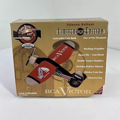 $21.17 • Buy Stinson Reliant Limited Edition RCA Victor Coin Bank New!