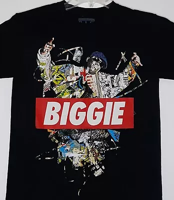 Biggie T-Shirt Size S Small The Notorious B.I.G. Hip Hop Graffiti Brooklyn Mint • $9